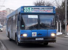 Автобус 35а в ЖК Платовский