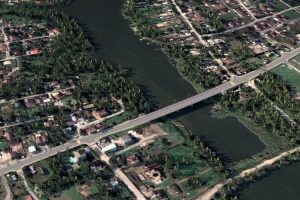 Мост через Ростовское море в ЖК Платовский
