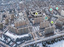 Карта-схема жилого комплекса Платовский в Ростове-на-Дону